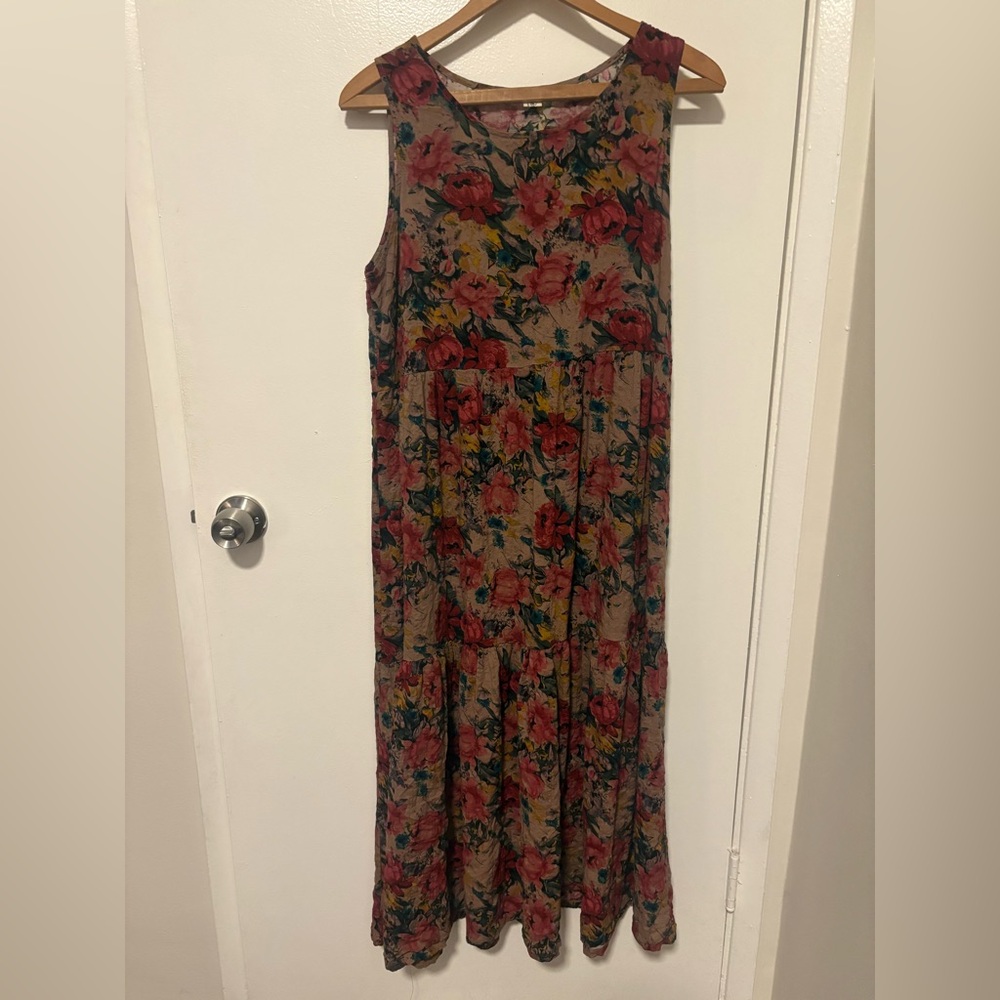 Floral Boho Maxi Dress